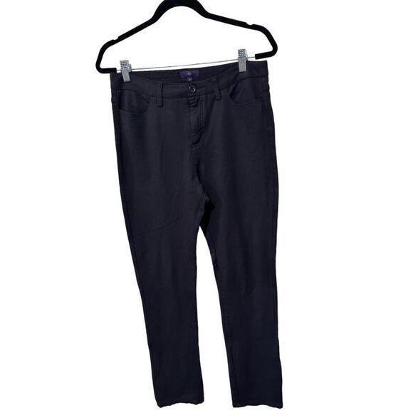 NYDJ Not Your Daughters Jeans Black Professional Dress Pants size 4 Classic Prep - Picture 2 of 13